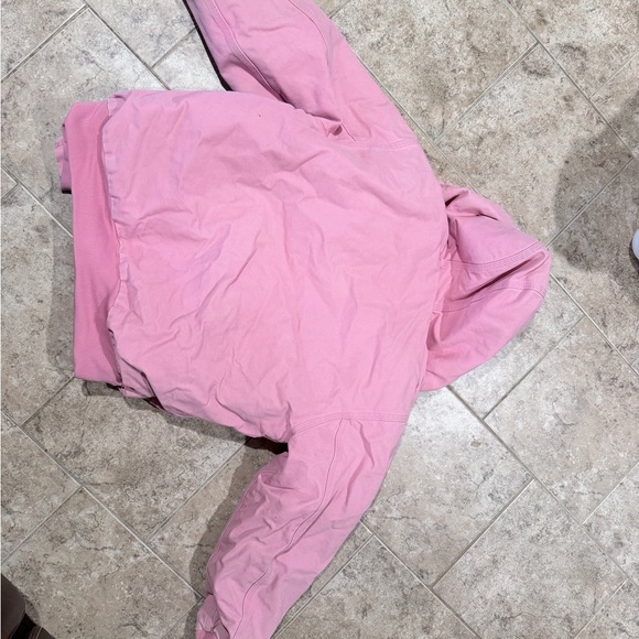 Carhartt Black Jacket with Pink Hood - Picture 4 of 5